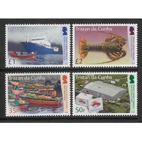 Tristan Da Cunha: 2019 Lobster Fisheries Set/4 Stamps SG 1252/55 MUH #BR400