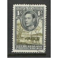 Bechuanaland: 1938 KGVI 1/- Single Stamp SG 125 FU #BR402
