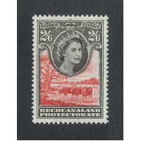 Bechuanaland: 1955 Queen 2/6 Single Stamp SG 151 MUH #BR402