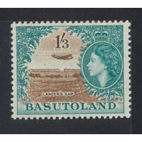 Basutoland: 1954-1958 QE 1/3 Single Stamp SG 50 MLH #BR403