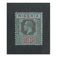 Nigeria: 1925 KGV 2/6 DIE II Single Stamp SG 27 MLH #BR408