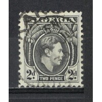 Nigeria: 1938 KGVI 2d Black Single Stamp SG 52 FU #BR408