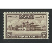 Pakistan: 1948 Hostal 2R P14 Single Stamp SG 39 MLH #BR412