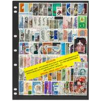 Belgium 1970-74 Selection of Most Commemorative Sets 100 Stamps & 1 Mini Sheet MUH #448