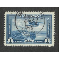 Canada: 1938 6c Air Single Stamp SG 371 VFU #BR432