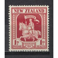 New Zealand: 1934 Health-Crusader Single Stamp SG 555 MUH #BR440