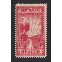 New Zealand: 1933 Health-Pathway Single Stamp SG 553 MLH #BR440
