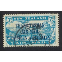 New Zealand: 1934 Trans-Tasman Flight Single Stamp SG 554 FU #BR440