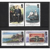 Tristan Da Cunha: 2017 Prince Alfred Visit Anniversary Set/4 Stamps SG 1205/08 MUH #BR448