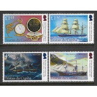 Tristan Da Cunha: 2018 "Mabel Clark" Wreck Anniversary Set/4 Stamps SG 1240/43 MUH #BR448