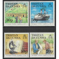 Tristan Da Cunha: 1987 Norwegian Anniversary Set/4 Stamps SG 434/37 MUH #BR448