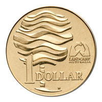 Australia 1993 Landcare $1 UNC Coin Royal Melbourne Show 'M' Mintmark 