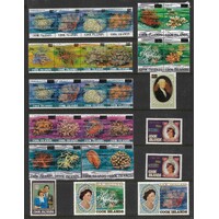 Cook Islands: 1983 Surcharges 18c TO $5.60 SG 884/913 MUH #CD22