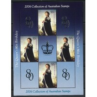 Australia 2006 The Queen's 80th Birthday Ex Annual Year Book - Limited Issue