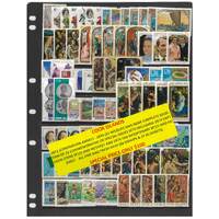 Cook Islands 1973-76 Selection of 22 Commemorative Sets 86 Stamps & 37 Mini Sheets MUH #446