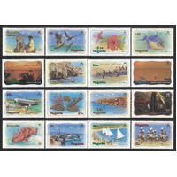 Anguilla: 1982 Pictorial Set/16 Stamps TO $10 SG 485/500 MUH #BR343