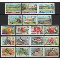Antigua: 1978 Pictorial Set/18 Stamps TO $10 With "1978" IMPRINT Date SG 469B/86B MUH #BR343