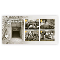 Great Britain 2022 Tutankhamun Miniature Sheet of 4 Stamps MUH