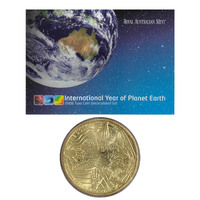 Australia 2008 International Year of Planet Earth $1 & 20c 2-Coin UNC Set