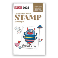 Scott 2023 USA Pocket Stamp Catalogue 702 Pages in Colour Softcover