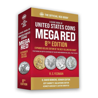 United States Coins Catalogue 2023 Official US Mega Red Book Whitman Price List Deluxe Edition