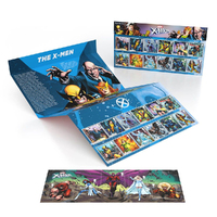 Great Britain 2023 X-Men Presentation Pack of 12-Stamp Set & 1 Mini Sheet MUH