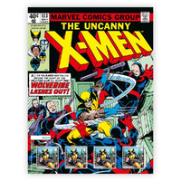 Great Britain 2023 X-Men Fan Sheet - Wolverine Mint Unhinged