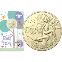Australia 2023 Tooth Fairy $2 Two Dollars UNC Coin in Card