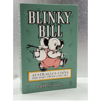 Australia 2010 Blinky Bill 6-Coin Baby Proof Set With a Coloured Silver Medallion