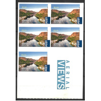 Australia 2022 Aerial Views - Kakadu, NT Sheetlet of 5 International Stamps MUH