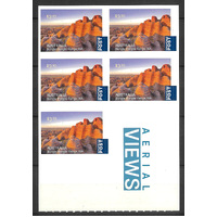 Australia 2022 Aerial Views - Bungle Bungle Range, WA Sheetlet of 5 International Stamps MUH