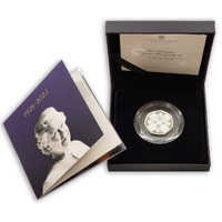 UK 2022 Queen Elizabeth II 50p Memorial Silver Piedfort Proof Coin W/ The First King's Effigy