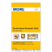 Michel Germany 2023 Compact Stamp Catalogue New Junior 680 Colourd Pages 115x188