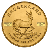 South African Krugerrand Gold Coin 