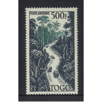 Togo 1954 500f Highway Airmail Stamp Scott C20 Mint Unhinged 31-24