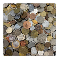  Assorted World Coins - Half Kilo