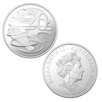 Australia 2023 Jody Clark Effigy Queen Elizabeth II 20c UNC Coin ex Mint Set