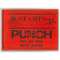 Great Britain 1939 Booklet of 30 Stamps/5 Panes KGVI 3/- 'Punch' Cover SG BD22 MUH