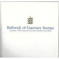 Guernsey 1994 Stamp Collection Year Book Hardcover Edition Mint Unhinged