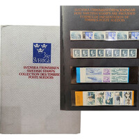 Sweden 1969-74 Collection of Coils & Booklets 330 Stamps Catalogue Value over €200 MUH