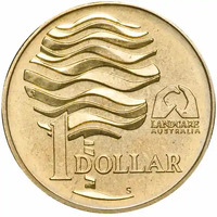 Australia 1993 Landcare $1 UNC Coin Royal Easter Show 'S' Mintmark 