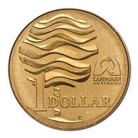 Australia 1993 Landcare $1 UNC Coin 'C' Mintmark 