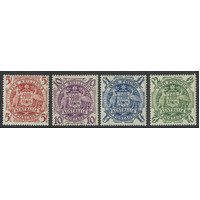 Australia 1949-50 Arms Set of 4 Stamps to £2 SG224a/24d MUH