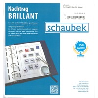 Schaubek 2021 UNO Vienna Hingeless Supplement 8 Pages with Mounts