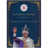 Isle of Man 2023 Coronation Collection HM King Charles III & Queen Camilla Stamps & FDC in Folder