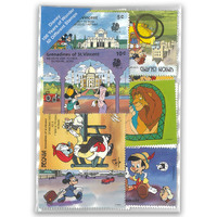 Disney - 50 Different Stamps All Mint Unhinged