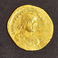 Byzantine Empire Heraclius 610-641AD AV Semissis 21mm 2.16g MMK Conob SB784 Gold Coin Scarce
