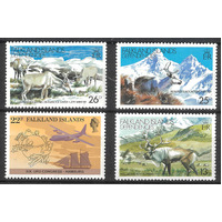 Falkland Islands Dependencies 1982 Reindeer Set of 4 Stamps SG98/101 MUH