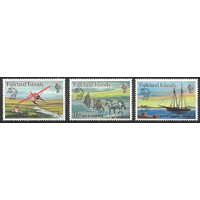 Falkland Islands 1979 Centenary of UPU Membership Set of 3 Stamps SG368/70 MUH