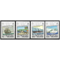 Falkland Islands 1984 Lloyd's List 250th Anniv Set/4 Stamps SG484/87 MUH